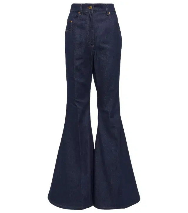 Nina Ricci High-rise flared jeans