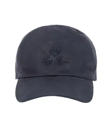 Loro Piana Logo suede baseball cap | Thumbnail 1