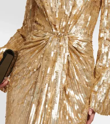 Jenny Packham Margot sequined gown | Thumbnail 4