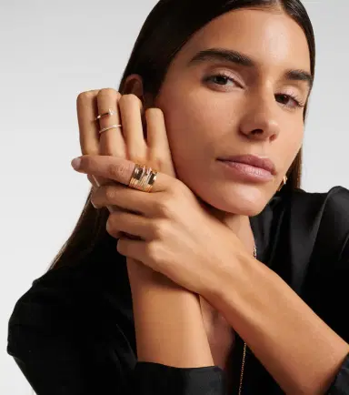 Repossi Antifer 18kt rose gold ring with diamonds | Thumbnail 3 Repossi Antifer 18kt rose gold ring with diamonds | Thumbnail 3