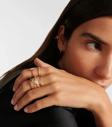 Repossi Antifer 18kt rose gold ring with diamonds | Thumbnail 4 Repossi Antifer 18kt rose gold ring with diamonds | Thumbnail 4
