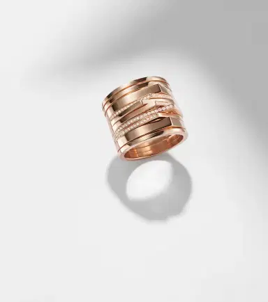 Repossi Antifer 18kt rose gold ring with diamonds | Thumbnail 5 Repossi Antifer 18kt rose gold ring with diamonds | Thumbnail 5