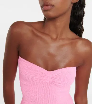 Hunza G Brooke bandeau swimsuit | Thumbnail 3
