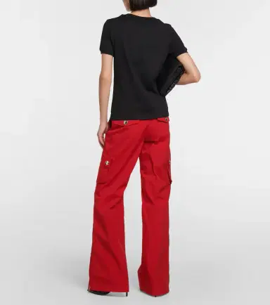Dolce & Gabbana Embellished cotton jersey T-shirt | Thumbnail 2