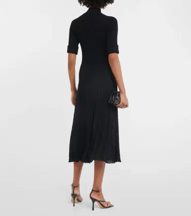 Dorothee Schumacher Plissé knit midi dress | Thumbnail 2