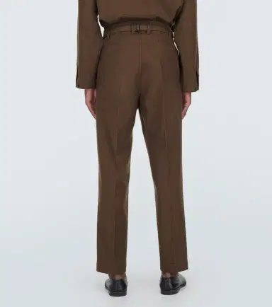 Lemaire Maxi cotton and wool chinos | Thumbnail 4
