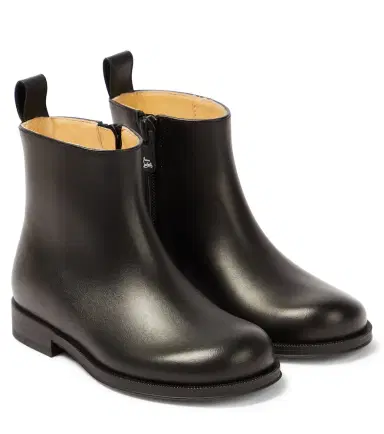 Christian Louboutin Kids Bootynou leather ankle boots | Thumbnail 1 Christian Louboutin Kids Bootynou leather ankle boots | Thumbnail 1