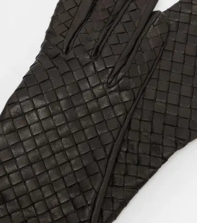 Bottega Veneta Intrecciato leather gloves | Thumbnail 2