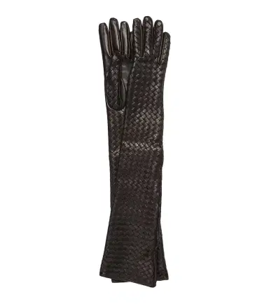 Bottega Veneta Intrecciato leather gloves | Thumbnail 1