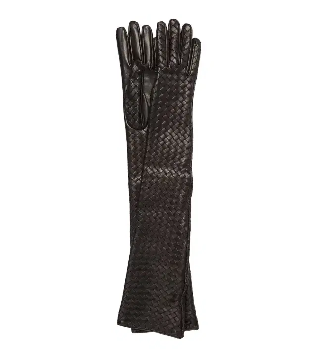 Bottega Veneta Intrecciato leather gloves