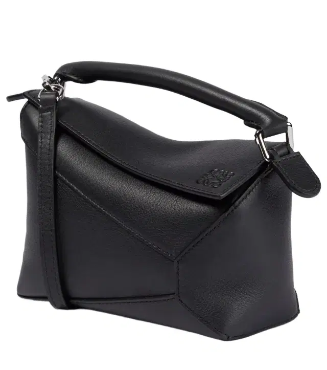 Puzzle Edge Mini leather top-handle bag