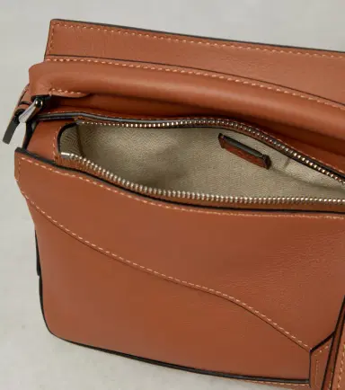 Loewe Puzzle Edge Mini leather top-handle bag | Thumbnail 2 Loewe Puzzle Edge Mini leather top-handle bag | Thumbnail 2