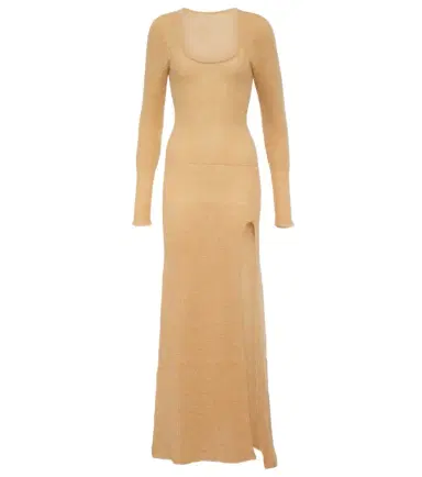 Jacquemus La Robe Dao mohair-blend maxi dress | Thumbnail 1