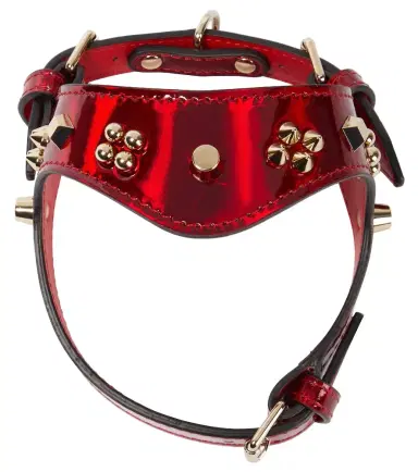 Christian Louboutin Loubiharness embellished leather dog harness | Thumbnail 1