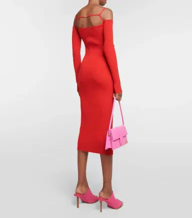 Jacquemus La Robe Sierra midi dress | Thumbnail 2 Jacquemus La Robe Sierra midi dress | Thumbnail 2