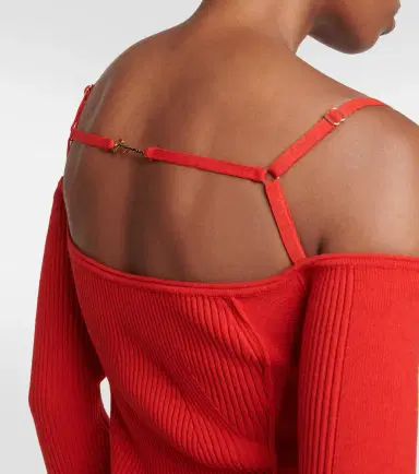 Jacquemus La Robe Sierra midi dress | Thumbnail 5 Jacquemus La Robe Sierra midi dress | Thumbnail 5