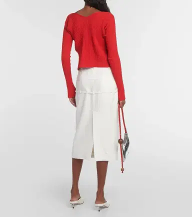 Jacquemus La Maille Pralu Longue cardigan | Thumbnail 5