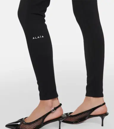 Alaia Alaïa Jersey leggings | Thumbnail 3
