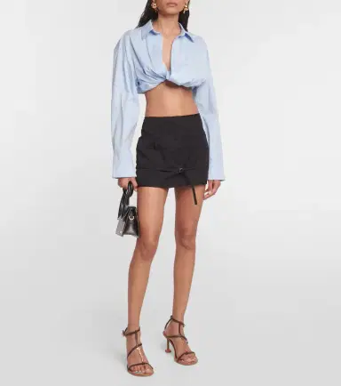 Jacquemus La Chemise Bahia cropped top | Thumbnail 3