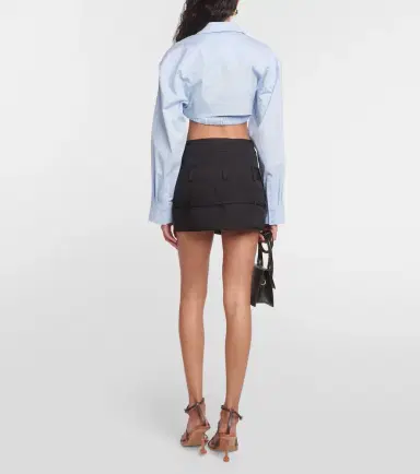 Jacquemus La Chemise Bahia cropped top | Thumbnail 5