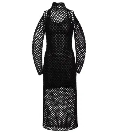 Alaïa Alaïa Sheer net gown | Thumbnail 1 Alaïa Alaïa Sheer net gown | Thumbnail 1