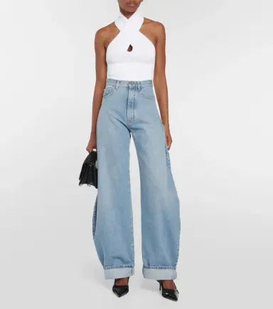 Alaïa Alaïa Ribbed-knit halterneck bodysuit | Thumbnail 2