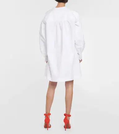 Alaïa Alaïa Cotton poplin minidress | Thumbnail 3 Alaïa Alaïa Cotton poplin minidress | Thumbnail 3