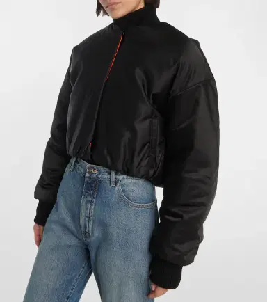 Alaïa Alaïa Oversized bomber jacket | Thumbnail 3