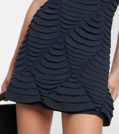 Alaïa Alaïa Snake-effect knit minidress | Thumbnail 2