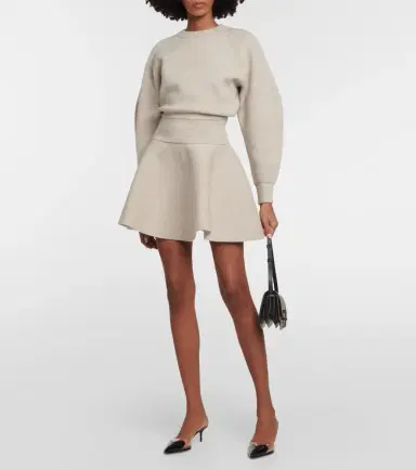 Alaïa Alaïa Wool-blend sweater | Thumbnail 2 Alaïa Alaïa Wool-blend sweater | Thumbnail 2