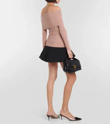 Alaïa Alaïa Off-shoulder jersey top | Thumbnail 5