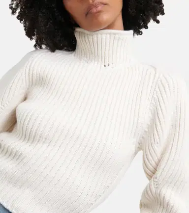 Alaïa Alaïa Ribbed-knit wool-blend sweater | Thumbnail 5 Alaïa Alaïa Ribbed-knit wool-blend sweater | Thumbnail 5