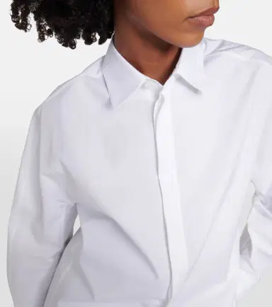 Alaïa Alaïa Oversized cotton shirt | Thumbnail 2