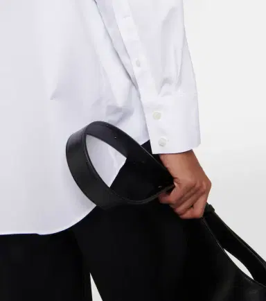 Alaïa Alaïa Oversized cotton shirt | Thumbnail 3