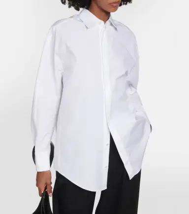 Alaïa Alaïa Oversized cotton shirt | Thumbnail 5