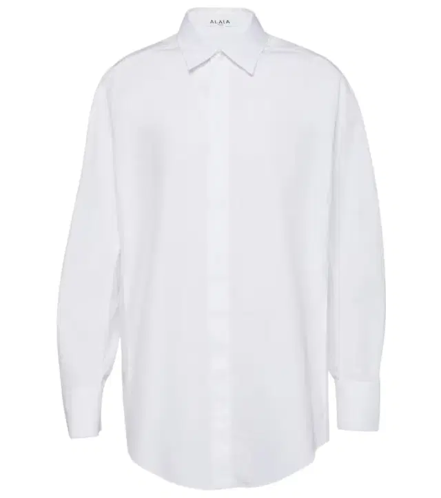 Alaia Alaïa Oversized cotton shirt