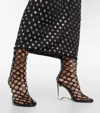 Alaïa Alaïa Embellished halterneck midi dress | Thumbnail 2
