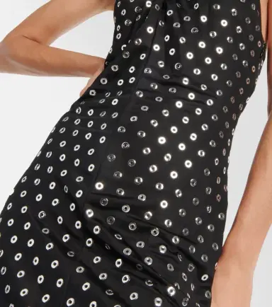 Alaïa Alaïa Embellished halterneck midi dress | Thumbnail 6