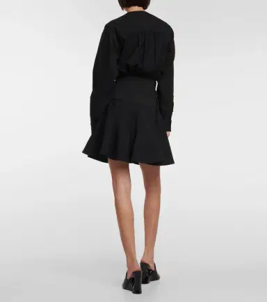 Alaïa Alaïa Belted wool minidress | Thumbnail 6 Alaïa Alaïa Belted wool minidress | Thumbnail 6
