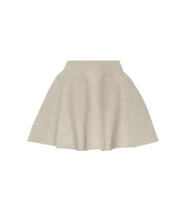 Alaïa Alaïa Flared wool-blend miniskirt | Thumbnail 1