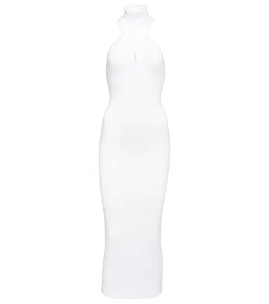 Alaïa Alaïa Halterneck bodycon midi dress | Thumbnail 1