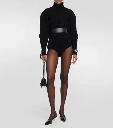 Alaïa Alaïa Wool-blend turtleneck sweater | Thumbnail 4