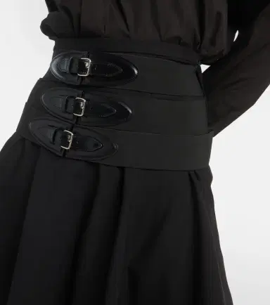 Alaïa Alaïa Belted wool miniskirt | Thumbnail 2