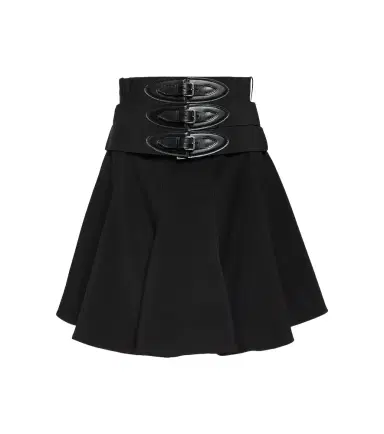 Alaïa Alaïa Belted wool miniskirt | Thumbnail 1
