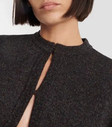 Alaïa Alaïa Wool-blend shrug | Thumbnail 4