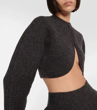 Alaïa Alaïa Wool-blend shrug | Thumbnail 5
