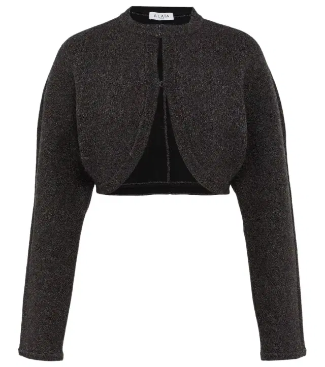 Alaïa Wool-blend shrug