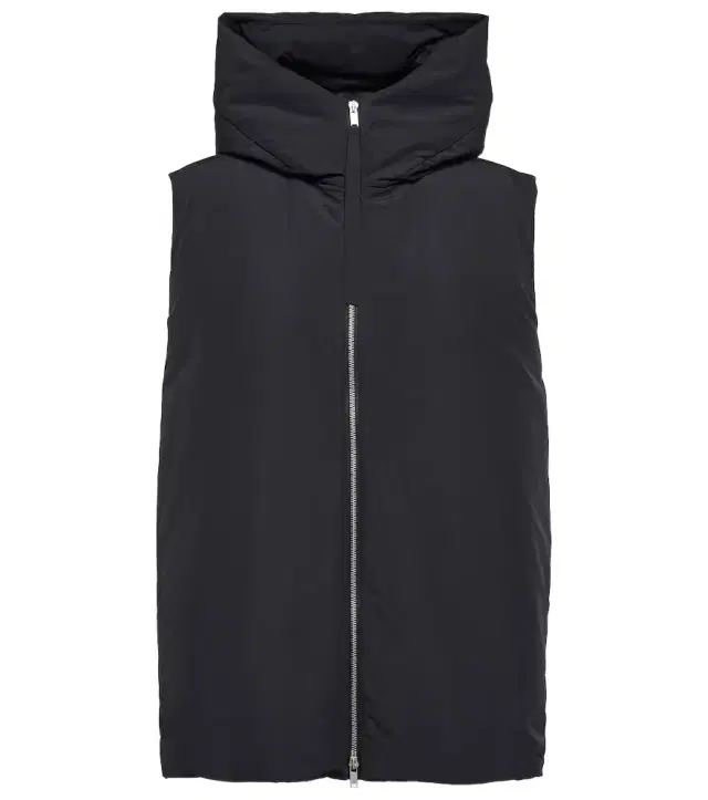 Jil Sander Oversized hooded down vest