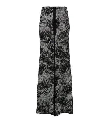 Alaïa Alaïa Floral mesh maxi skirt | Thumbnail 1