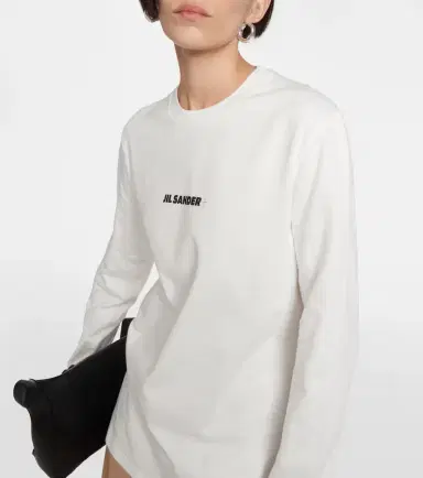 Jil Sander Logo cotton sweatshirt | Thumbnail 2